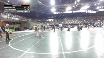 135 lbs Champ. Round 1 - Sammie Slyter, Lewiston vs Alycia Aguayo, Blackfoot