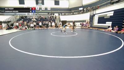 145 lbs Round 4 (6 Team) - Mia Peery, Star Valley vs Cashlin Volkel, Idaho