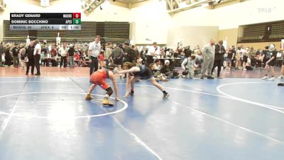 111 lbs Final - Brady Genard, Mat Assassins Black - MSE vs Dominic Bocchino, Apex - MSE