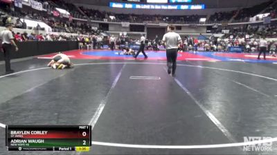 1A-4A 126 Champ. Round 1 - Adrian Waugh, New Hope HS vs Braylen Corley, St James