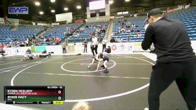 52 lbs Semifinal - Ryker Macy, WTC vs Kyden McElroy, Garden City Wrestling Club