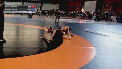 116 kg Rr Rnd 2 - Jocelyn Danbe, Rednose vs Brooke Dixon, South Side Wrestling Club