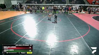 60 lbs Quarterfinal - Ceder Smith, Utah vs Declan Larsen, Oregon