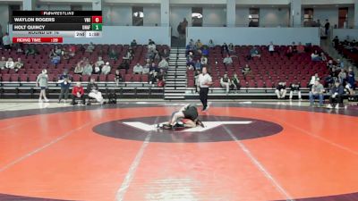 125 lbs Round Of 16 - Waylon Rogers, Virginia Military Institute vs Holt Quincy, Unaffiliated HS