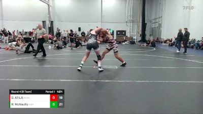 150 lbs Round 4 (8 Team) - OMER ATILA, RedNose vs Ray McNaulty, Savage WA White