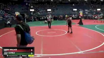 180 lbs Quarterfinal - Colt Gamble, WEWA vs Derek Wallace, MDA3