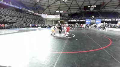 187 lbs Quarterfinal - Pen Debord, Port Angeles Wrestling Club vs Brendan David, NWWC