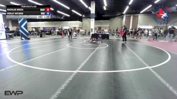 55 lbs Rr Rnd 2 - Natalie Meza, Machado-TC Warriors Wrestling vs Holly Myers, Dead Shot Wrestling Club