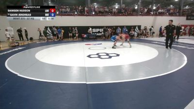 57 kg Champ. Rd Of 64 - Dawsen Hudson, Lake Erie Regional Training Center vs Gavin Jendreas, Indiana RTC