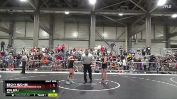 110 lbs Cons. Round 1 - Kya Bell, Hill City vs Ebony Hughes, Ottawa Mat Masters Wrestling Club