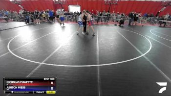 160 lbs Champ. Round 1 - Nicholas Pianfetti, IL vs Ashton Miess, WI