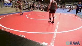 85 lbs Round Of 16 - Conner Potter, Cushing Tigers vs Blaze Harbaugh, Black Fox Wrestling Club