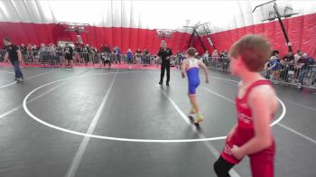 92 lbs Cons. Round 1 - Lucas Hafermann, Wisconsin vs Isaac Ziegler, Lodi Wrestling Club
