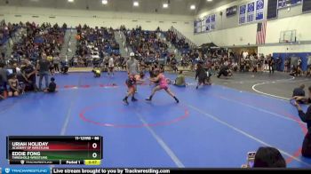 86 lbs Quarterfinal - Eddie Fong, Threshold Wrestling vs Uriah Holiday, Academy Of Wrestling