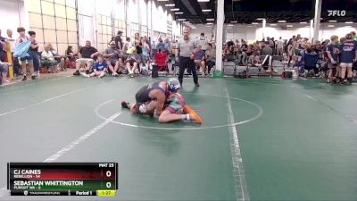 115 lbs Round 3 (6 Team) - CJ Caines, Rebellion vs Sebastian Whittington, Pursuit WA