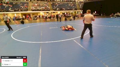 7th - 8th grade - 115 Champ. Round 1 - Tatum Honda, Iowa vs Cole Howe, Immortal Athletics WC