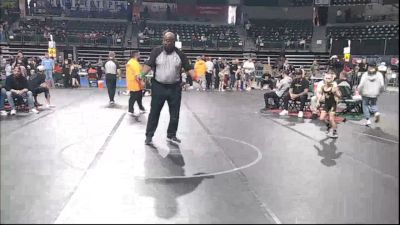 50 lbs Final - Zachary Mercoun, Cedar Grove vs Pierre Marrugo, Cordoba Trained
