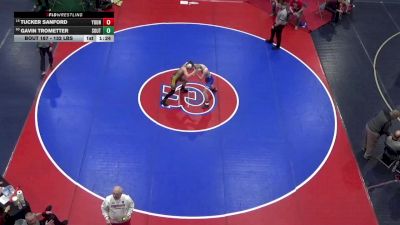 132 lbs Round Of 64 - Tucker Sanford, Youngsville vs Gavin Trometter, Southern Columbia