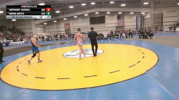 6 - 138 lbs 1st Place Match - Anthony Ciotoli, Independence vs Jesse Gatto, Stafford
