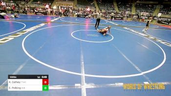 100 lbs Consi Of 4 - KiMorah Cathey, Team Tulsa Wrestling Club vs Eleanor Polking, GGB Ohio