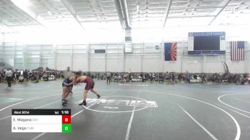 215 lbs Round Of 16 - Ezekeil Magana, Grit Wrestling Club vs Andrew Vega, Threshold WC