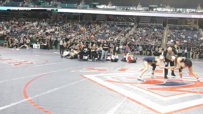 8A - 132 lbs Semifinal - Kylie Simpson, Leesville Road vs Kierra Rush, Hoke County High School