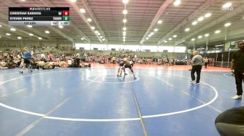 132 lbs Rr Rnd 2 - Christian Saravia, MF Young Bucks vs Steven Perez, Triumph Maize