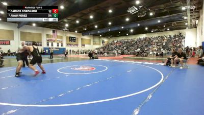 285 Boys 5th Place Match - Carlos Coronado, Vista vs Ansu Perez, Torrey Pines