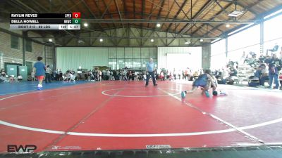 89 lbs Rr Rnd 2 - Raylin Reyes, Sperry Wrestling Club vs Della Howell, Henryetta Knights Wrestling Club