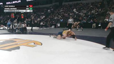 215 lbs Consi Of 16 #1 - Luke Borelli, Los Banos (SJ) vs Daniel Devries, Arroyo Grande (CS)
