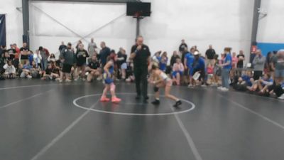 31 lbs Rr Rnd 1 - Hannah Wojcik, MGW Bittersweet Mint - W vs Sarah Kurtz, Cowtown - W