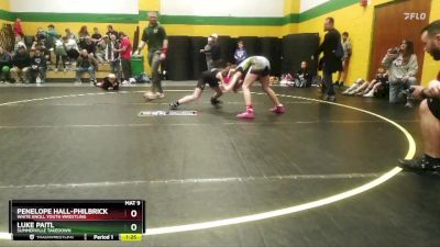 115 lbs Semifinal - Luke Paitl, Summerville Takedown vs Penelope Hall-Philbrick, White Knoll Youth Wrestling