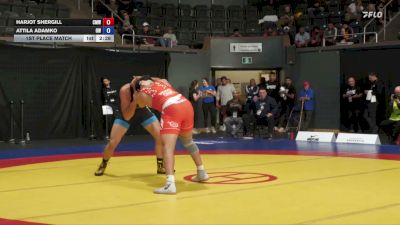 97 kg 1st Place Match - Harjot Shergill, Canadian Mal W vs Attila Adamko, OXEL WC
