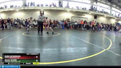 92 lbs Champ. Round 2 - Aven Dickerson, Castle Wrestling Club vs Roan McGee, Munster Wrestling Club