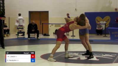 67 lbs Champ. Round 2 - Hunter Lewis, North Carolina vs Colton Parduhn, Interior Grappling Academy