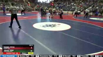 5A 195 lbs Semifinal - Grant King, Van Buren High vs Daniel Fitch, Beebe High