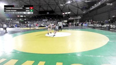 Boys 1A 150 lbs Cons. Round 2 - Caiden Rademacher, Elma vs Gage Pucket, Chelan