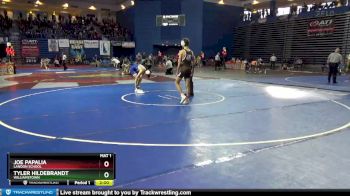 106 lbs Champ. Round 1 - Tyler Hildebrandt, Williamstown vs Joe Papalia, Landon School