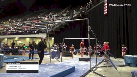 Carrie Becraft - Women's Group, Jump Around Gymnastics - 2021 Women's Xcel Region 4 Championships