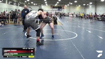 218 lbs Semifinal - Johnny Pardo, NBWC vs Logan Tollison, Grand Ledge WC