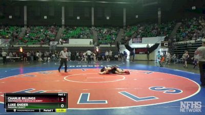 1A-4A 126 Champ. Round 2 - Charlie Billings, Westminster Christian Academy vs Luke Snider, Madison County