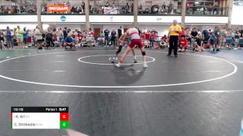 110-116 lbs Cons. Round 2 - Kaleb Arl, Rough Riders Wrestling vs Colton Drinkwine, Callan Wrestling Academy