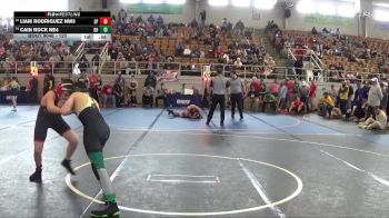 120 lbs Cons. Round 2 - Liam Rodriguez NW5, Fostoria Biddy Wrestling vs Cain Rock NE4, Shamrock Wrestling Club