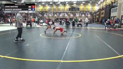 105 lbs Quarters - Lewis Martens, Moen Wrestling Academy vs Damacio McGowan, Iowa