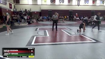 100 lbs Round 3 - Ainsley Hemann, Osage vs Kaylin Goodwin, Linn-Mar