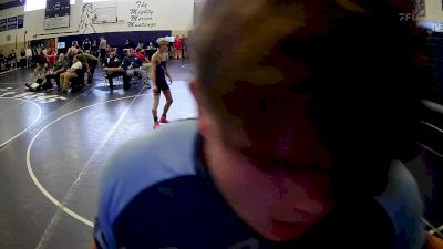 107 lbs Cons. Round 3 - Thaddeus Schrieber, Mercer Area Hs vs Julian Panebianco, West Branch Hs