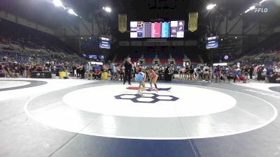 130 lbs Cons. Rd Of 16 - Corabella Wesley, IN vs Emma Grimes, PA