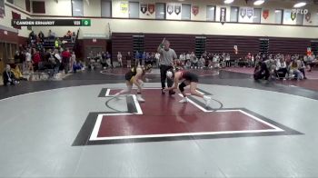 130 lbs Round 3 - Camden Erhardt, Vinton-Shellsburg vs Vayda Robinson, New Hampton/Turkey Valley