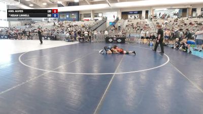 88 lbs Quarters - Joel Alves, Lockwood Wrestling Club vs Keian Linnell, Stallions Wrestling Club