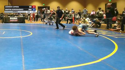 86 lbs Semis - Andrew Lopera, Ruthless Wrestling Club vs Griffin Doroshenko, Mat Assassins